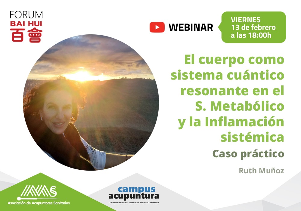 Webinar – El cuerpo como sistema cuántico resonante en el sistema metabólico y la inflamación sistémica. Caso práctico