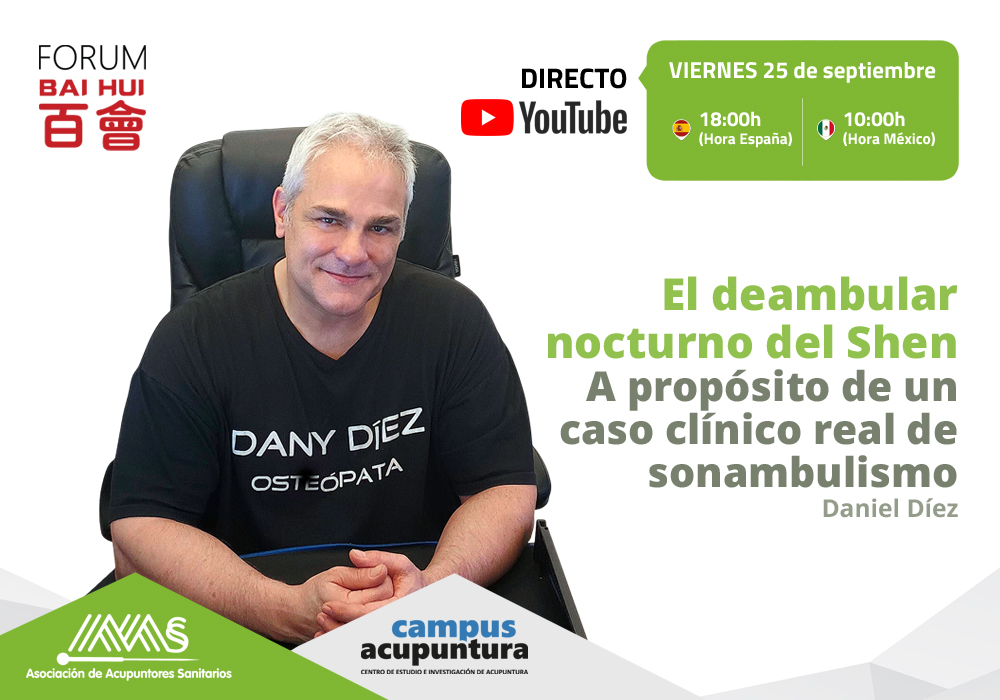 Webinar – El deambular nocturno del Shen. A propósito de un caso clínico real de sonambulismo