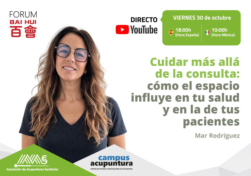Webinar – Cuidar más allá de la consulta: cómo el Feng Shui del espacio influye en tu salud y en la de tus paciente